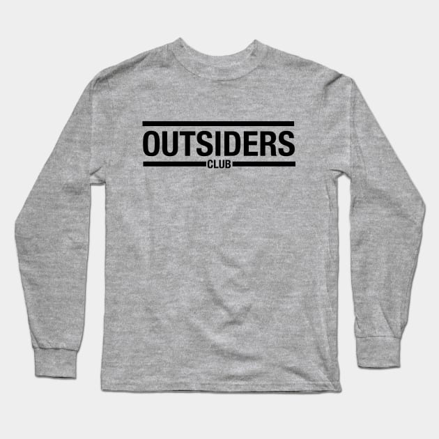 Outsiders club Long Sleeve T-Shirt by hoopoe